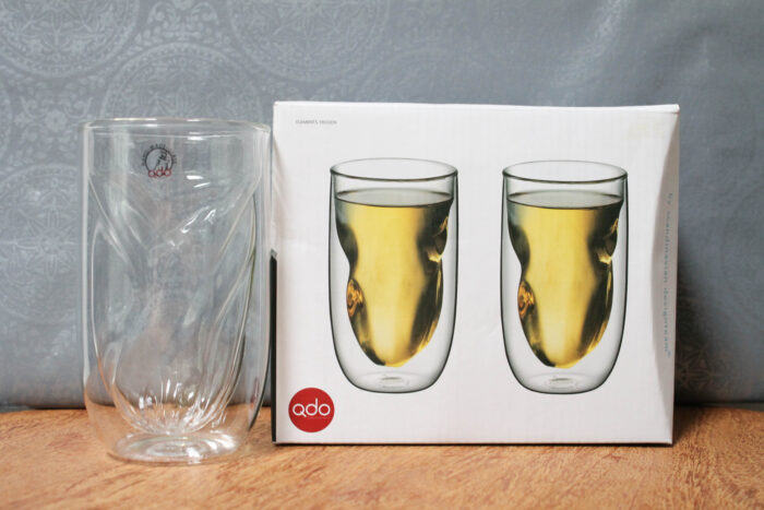 QDO Frozen dubbelwandig glas 400 ml