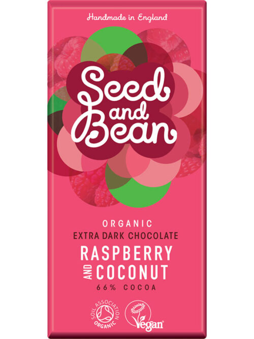 Pure chocolade Coconut & Raspberry